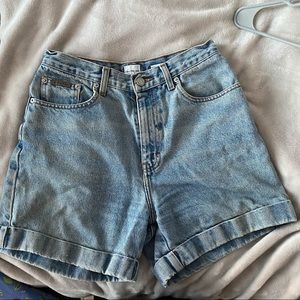 Vintage Calvin Klein High-Waisted Denim Jean Shorts